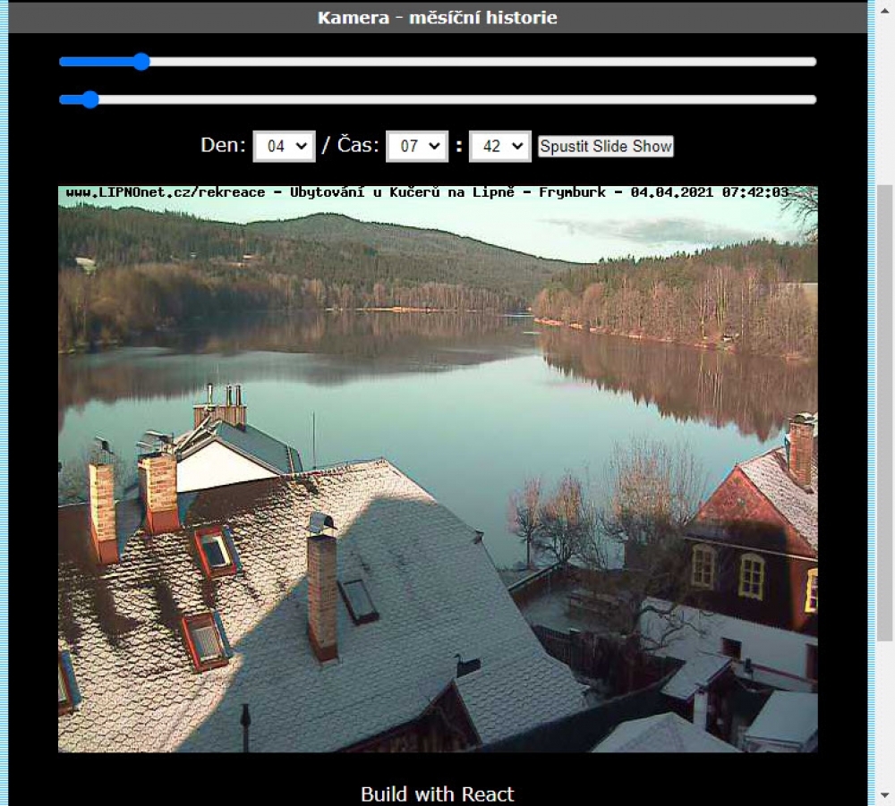 Web camera photo archive 