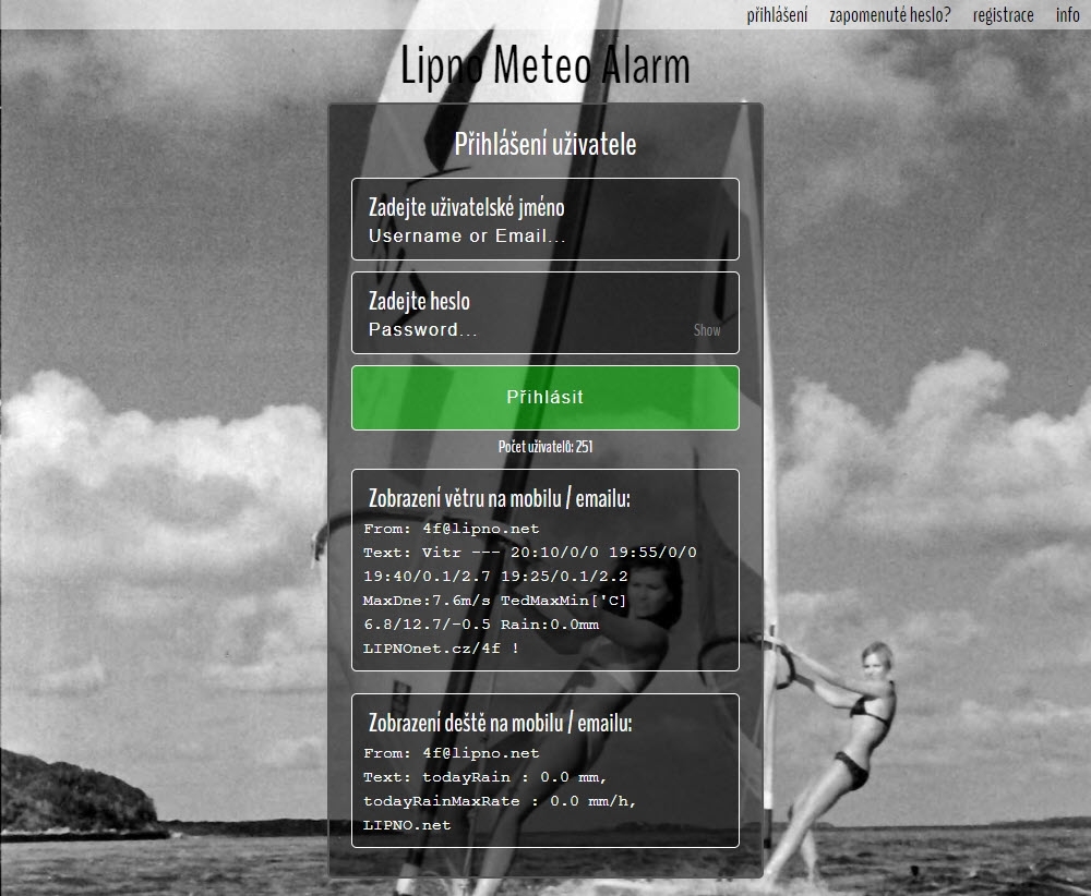 index page