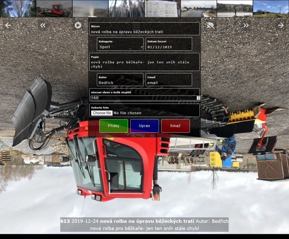 admin zone, e.g. rotate photoooo